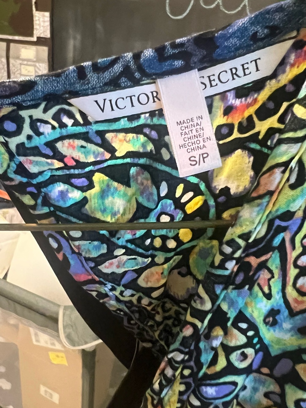 Victoria's Secret Multicolor Floral Swim Coverup